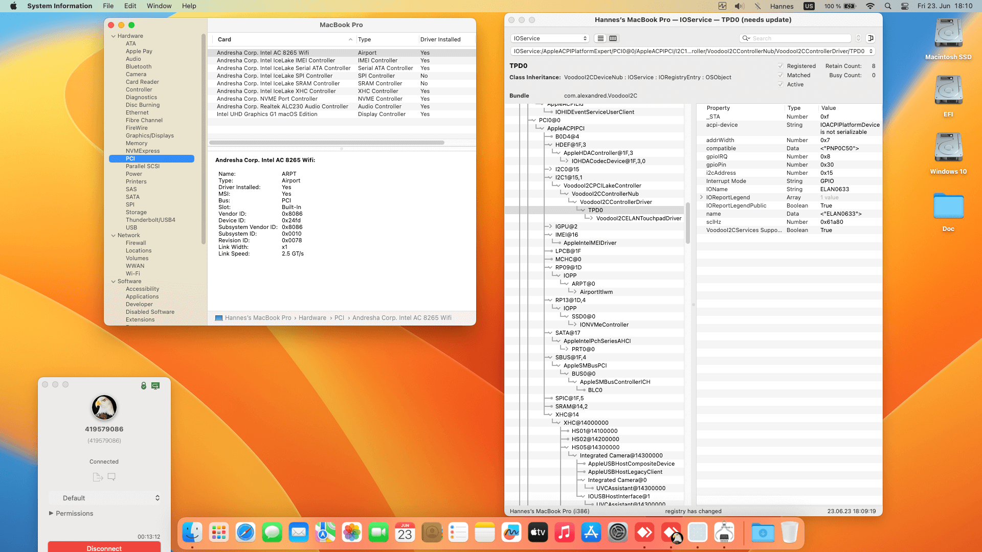 Lenovo Ideapad V15 IIL 3nd [IceLake   Intel UHD Graphics G1 + I2C]   OpenCore 1